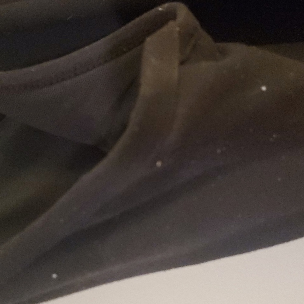 SOLD Size 8 Black Lululemon Power Y Tank with mesh neckline. - Picture 10 of 11